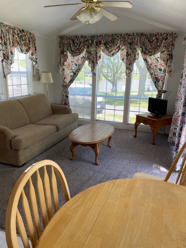 Park Model Full Kitchen Layout View